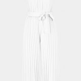 Patrizia Mono Palazzo Plisado con Cuello Halter