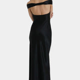 Blerina Vestido de Cola de Pez Sin Mangas