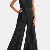 Patrizia Mono Palazzo Plisado con Cuello Halter