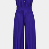 Patrizia Mono Palazzo Plisado con Cuello Halter