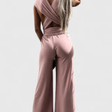 Ivana Mono de Pierna Ancha con Espalda Cruzada