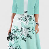 Venezia Vestido Floral Elegante