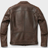 Troels™ | Chaqueta de cuero de primera calidad