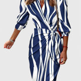 Elo Vestido Envolvente Impreso