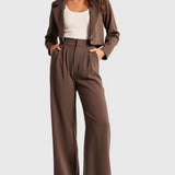 Tinashe Pantalones Tailored de Pierna Ancha