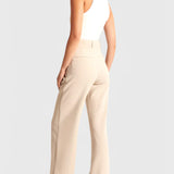 Tinashe Pantalones Tailored de Pierna Ancha
