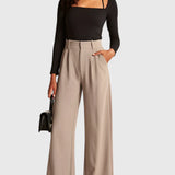 Tinashe Pantalones Tailored de Pierna Ancha