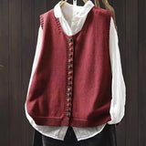 Alicia - Chaleco de punto sin mangas
