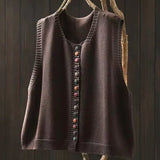 Alicia - Chaleco de punto sin mangas