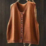Alicia - Chaleco de punto sin mangas