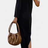 Maddie Vestido Midi Elegante de Un Hombro