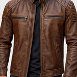 Troels™ | Chaqueta de cuero de primera calidad