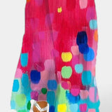 Enna Vestido Colorido Sin Mangas con Escote en V