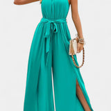 Nyree Mono Asimétrico con Cut-Out y Manga Lazo