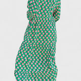 Aroa Vestido Boho con Estampado Artístico y Silueta Fluida