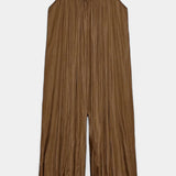 LUCY MONO LARGO PLISADO CON SILUETA RELAJADA