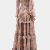 AYLA VESTIDO MAXI CON ESTAMPADO PAISLEY VINTAGE