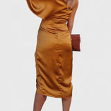 Anais Vestido Fluido con Silueta Elegante y Atemporal