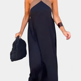 Edith Vestido de Cuello Cruzado con Espalda Descubierta