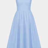 Marvelle Vestido Midi Sin Mangas de Caída Ligera