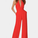 Lila Mono de Pierna Ancha con Elegancia Ligera